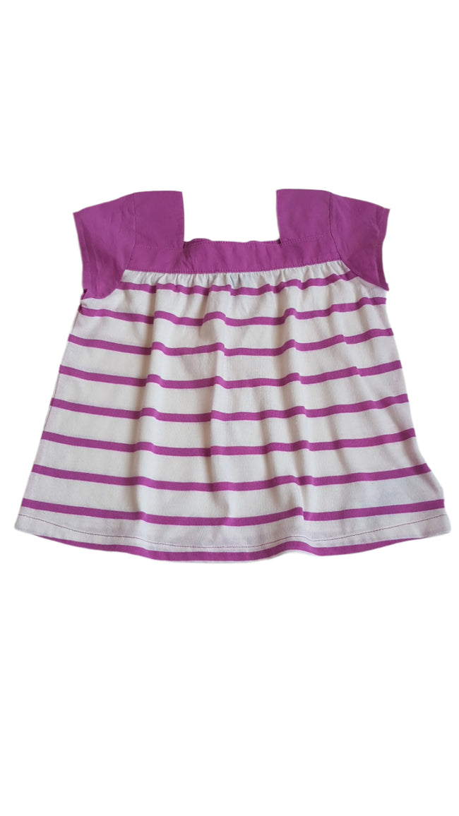 BABY GAP LENGE, CSÍKOS  KISLÁNY TUNIKA   92-98 Hover Image