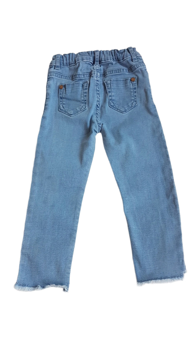 RIVER ISLAND  EXTRA MINŐSÉGŰ KISLÁNY FARMER ÁLLÍTHATÓ GUMIS DERÉKRÉSSZEL 92 Main Image