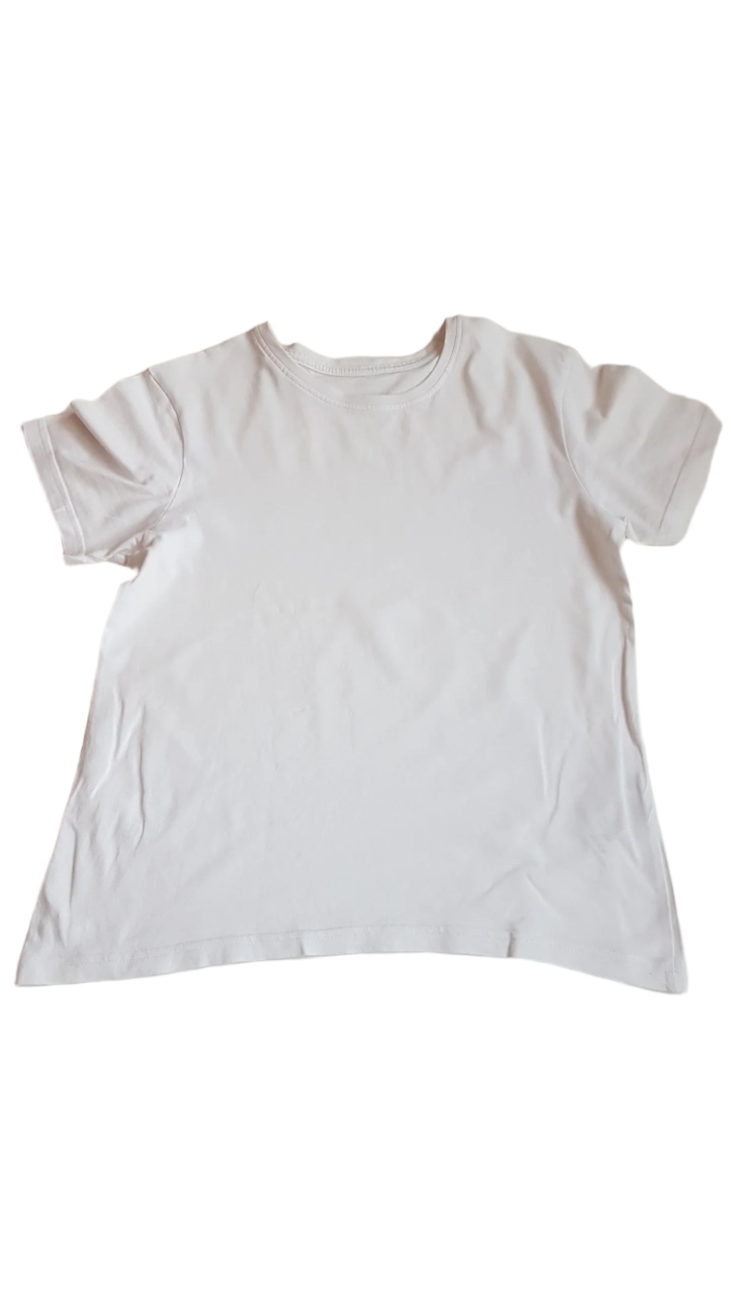 GEORGE UNISEX FEHÉR PÓLÓ  140-146