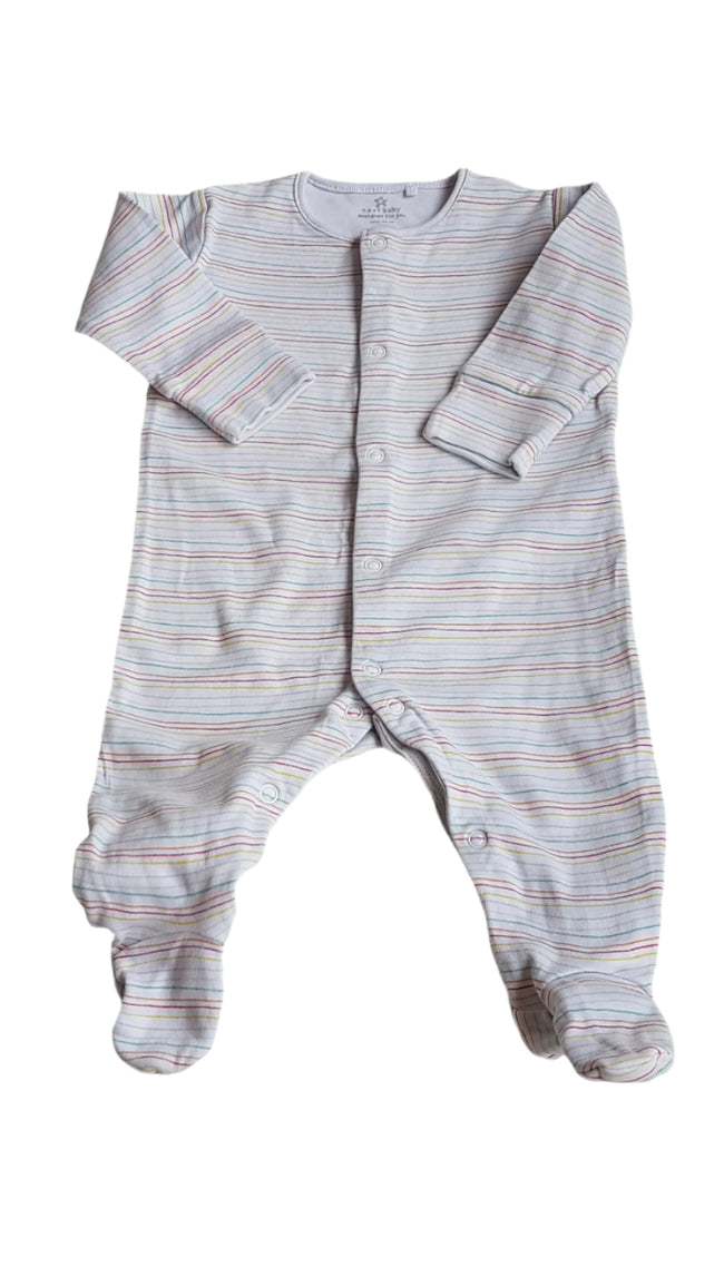 NEXT SZÍNES CSÍKOS UNISEX RUGI 68 Hover Image