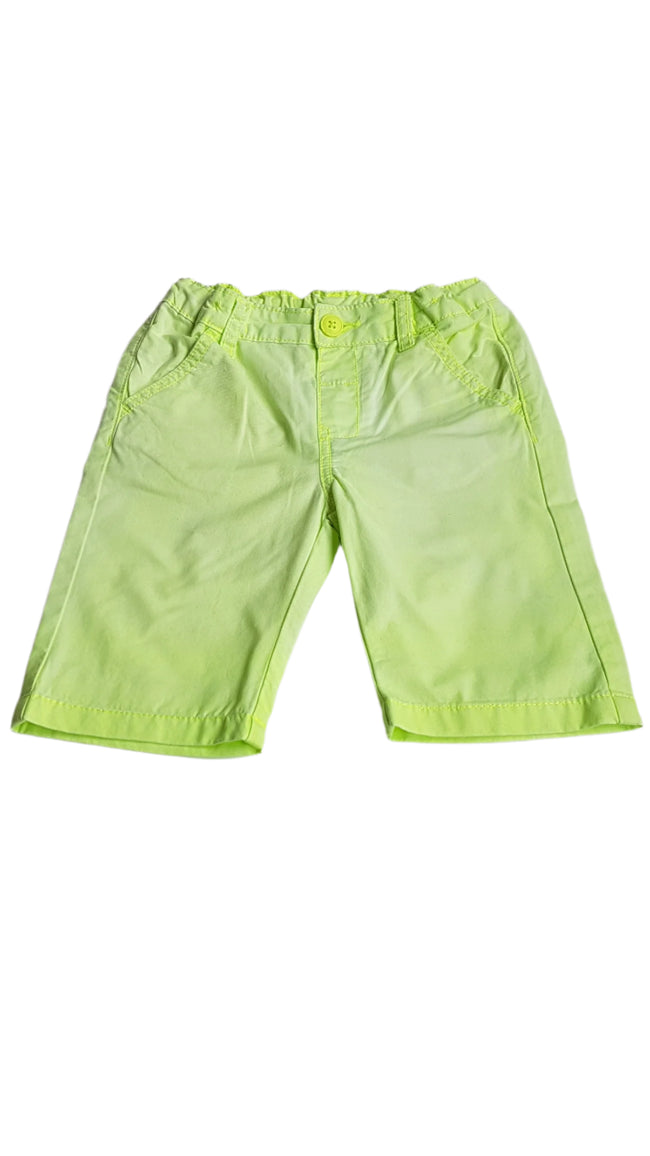 NUTMEG NEON SZÍNŰ KISFIÚ BERMUDA ÁLLÍTHATÓ GUMIS DERÉKRÉSSZEL 110-116 Hover Image