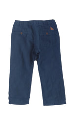 ZARA SÖTÉTKÉK ,ELEGÁNS KISFIÚ BÉLELT NADRÁG 92