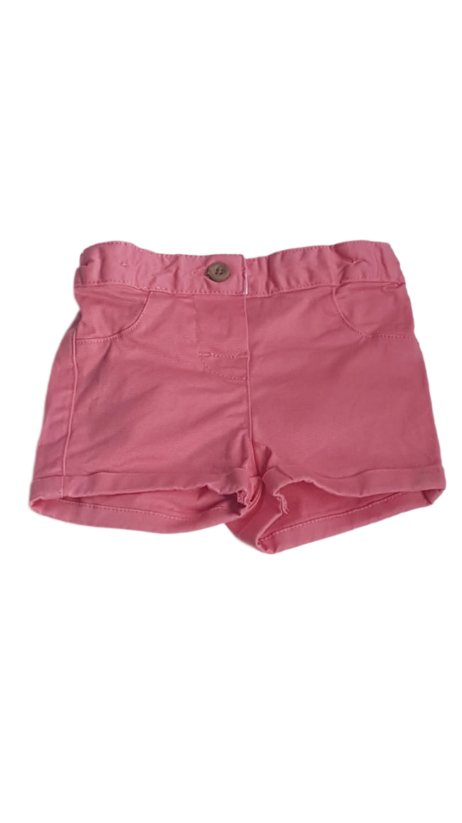 ÚJ PRIMARK PINK KISLÁNY RÖVIDNADRÁG ÁLLÍTHATÓ GUMIS DERÉKRÉSSZEL 62 Hover Image