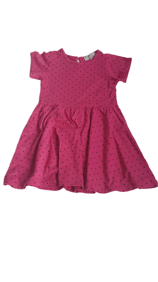 MINI B. PÖTTYÖS KISLÁNY RUHÁCSKA   92-98 Hover Image