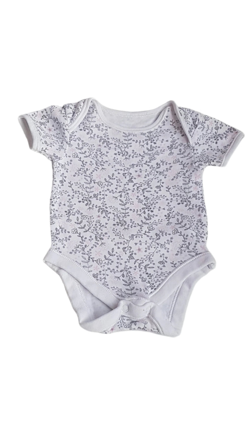 GEORGE APRÓ VIRÁG MINTÁS KISLÁNY BODY 50-56