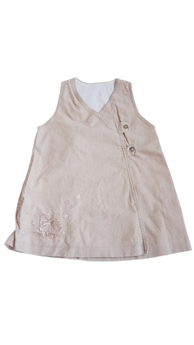 DISNEY MICIMACKÓS, BÉZS SZÍNŰ KISLÁNY RUHA 74 Hover Image