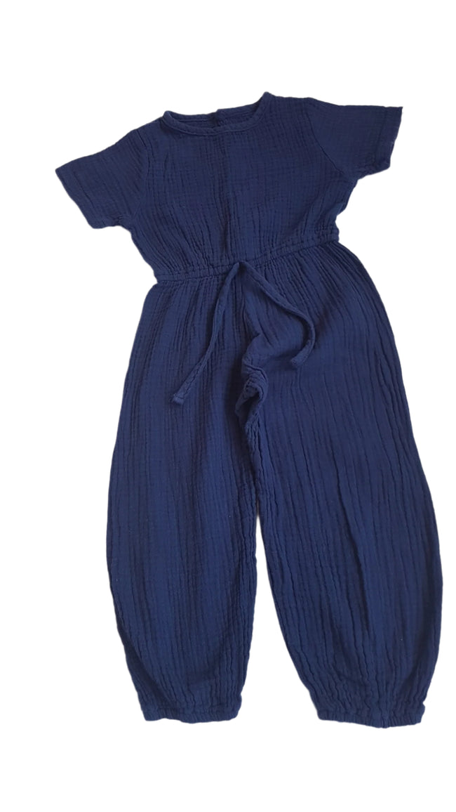 BASIC KÉK KISLÁNY  JUMPSUIT   110 Hover Image
