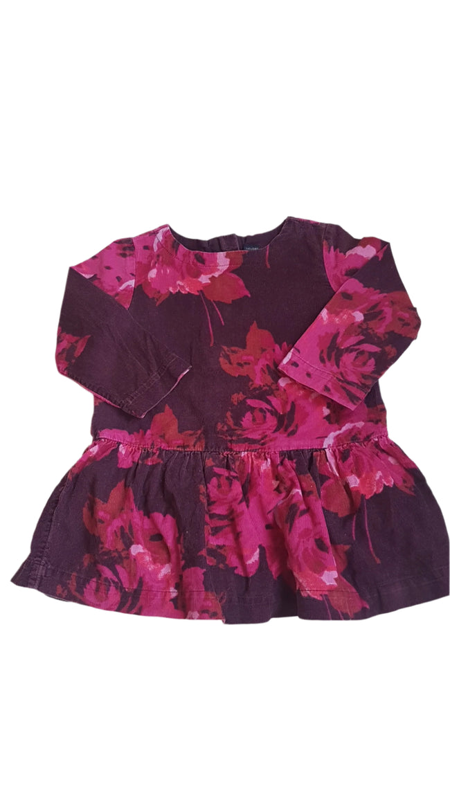 BABY GAP ÁLOMSZÉP, VIRÁGOS KISLÁNY RUHA 92 Hover Image