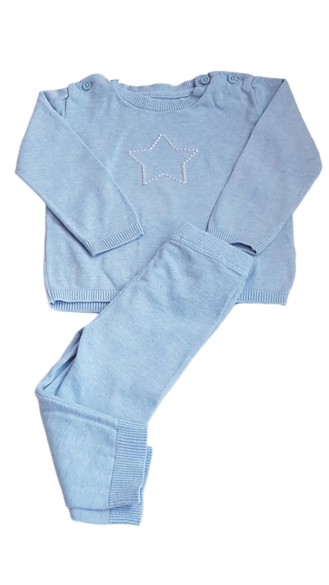 M&S CSILLAGMINTÁS KISFIÚ SZETT 74-80 Hover Image