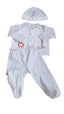 LITTLE ME ÁLLATOS UNISEX SZETT 68-74