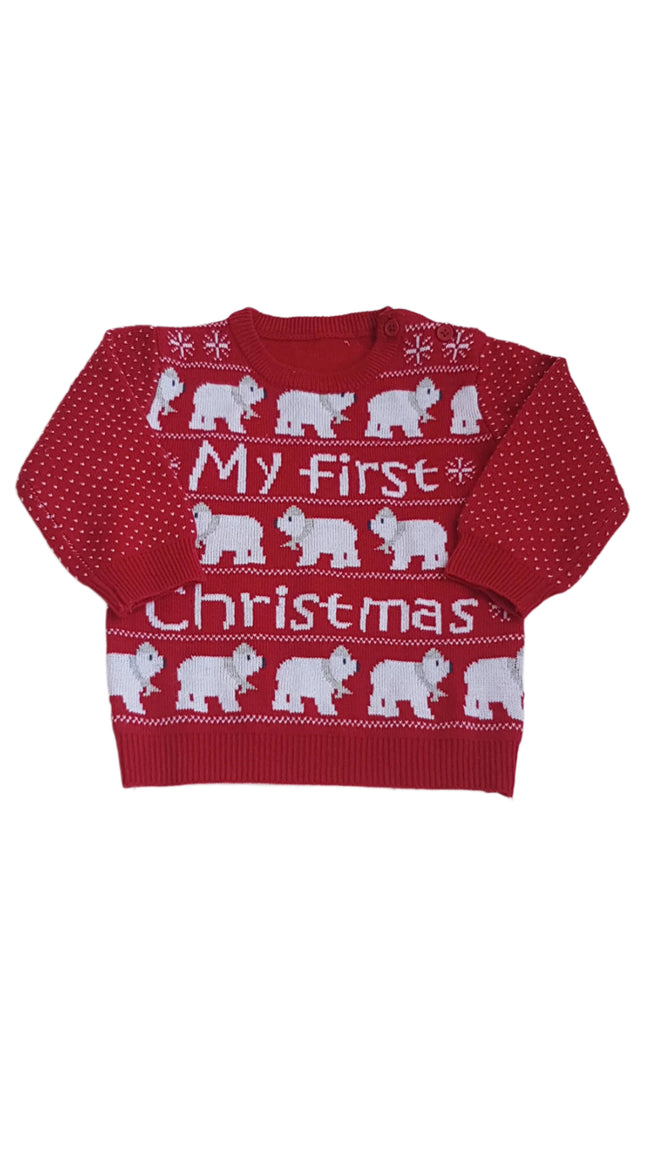 GEORGE MY FIRST CHRISTMAS FELIRATOS UNISEX PULÓVER 74 Hover Image