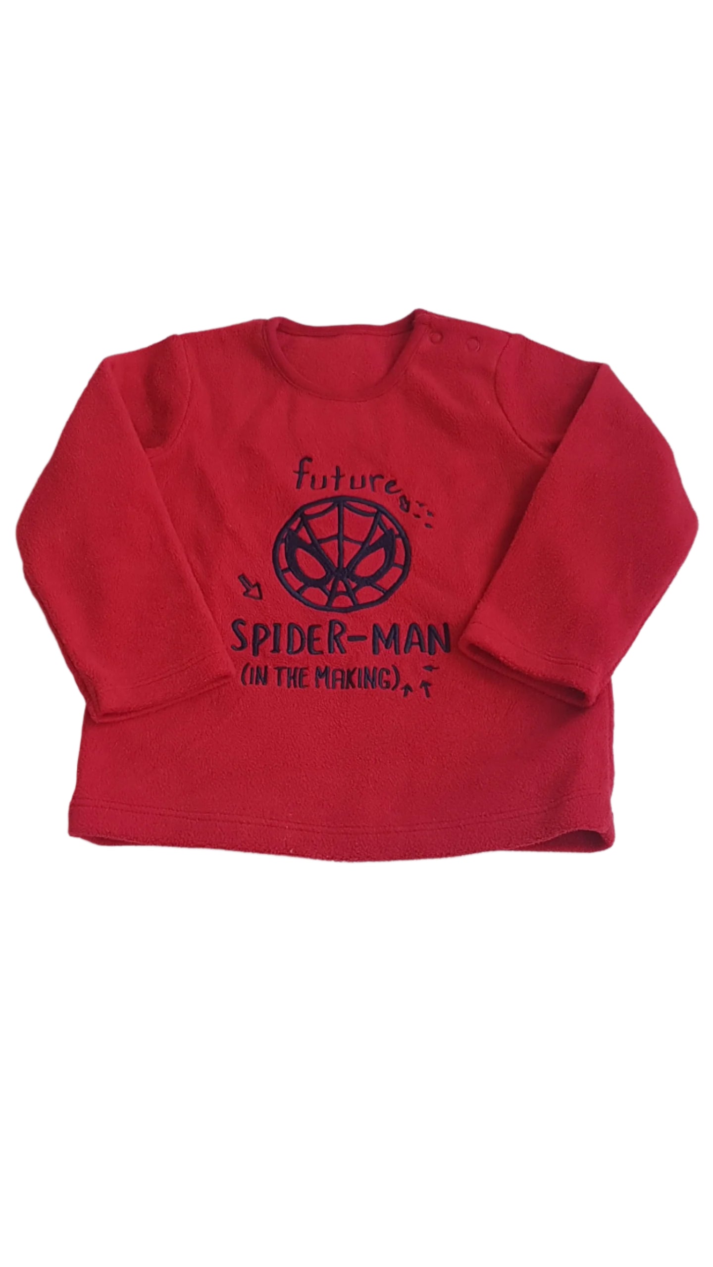 GEORGE SPIDER- MAN FELÍRATOS KISFIÚ PULÓVER 80-86