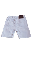 H&M FEHÉR, FARMER  KISFIÚ  RÖVIDNADRÁG  92
