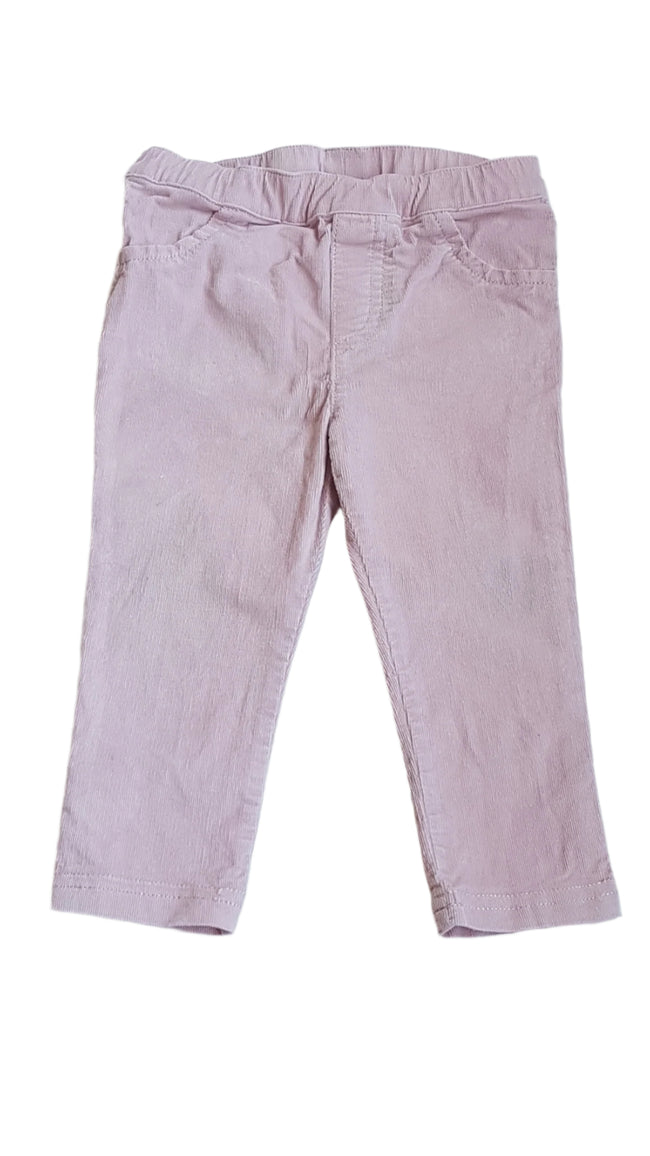 H&M RÓZSASZÍN KISLÁNY KORDBÁRSONY  JEGGING  80 Hover Image