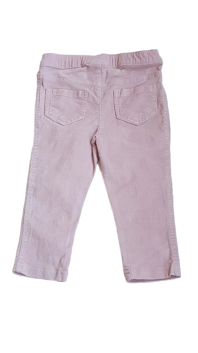 H&M RÓZSASZÍN KISLÁNY KORDBÁRSONY  JEGGING  80 Main Image