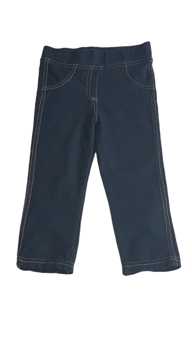 ÚJ BASIC FARMERKÉK KISLÁNY LEGGING 86 Hover Image