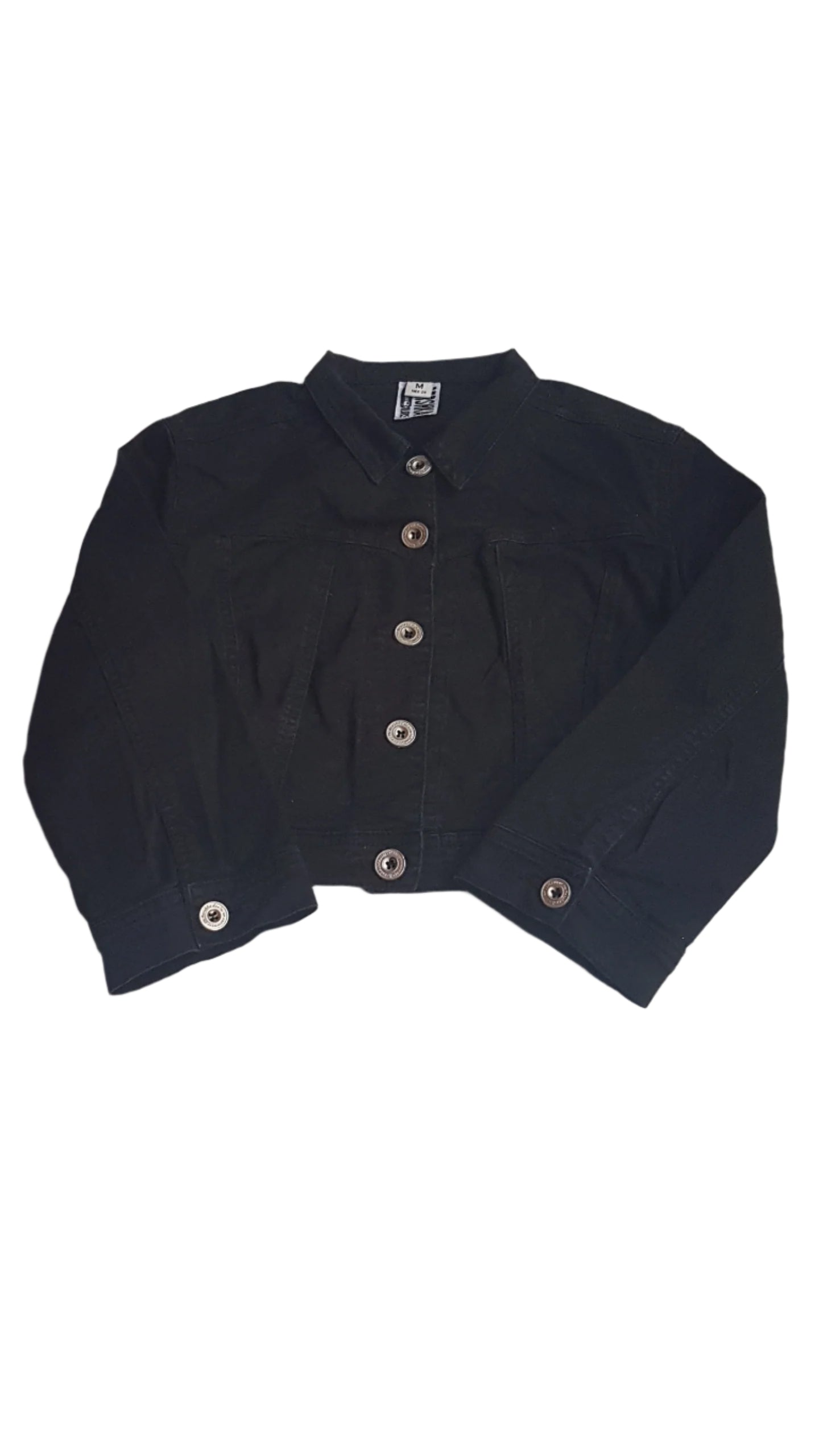 BERSHKA FEKETE KISLÁNY FARMERDZSEKI  176