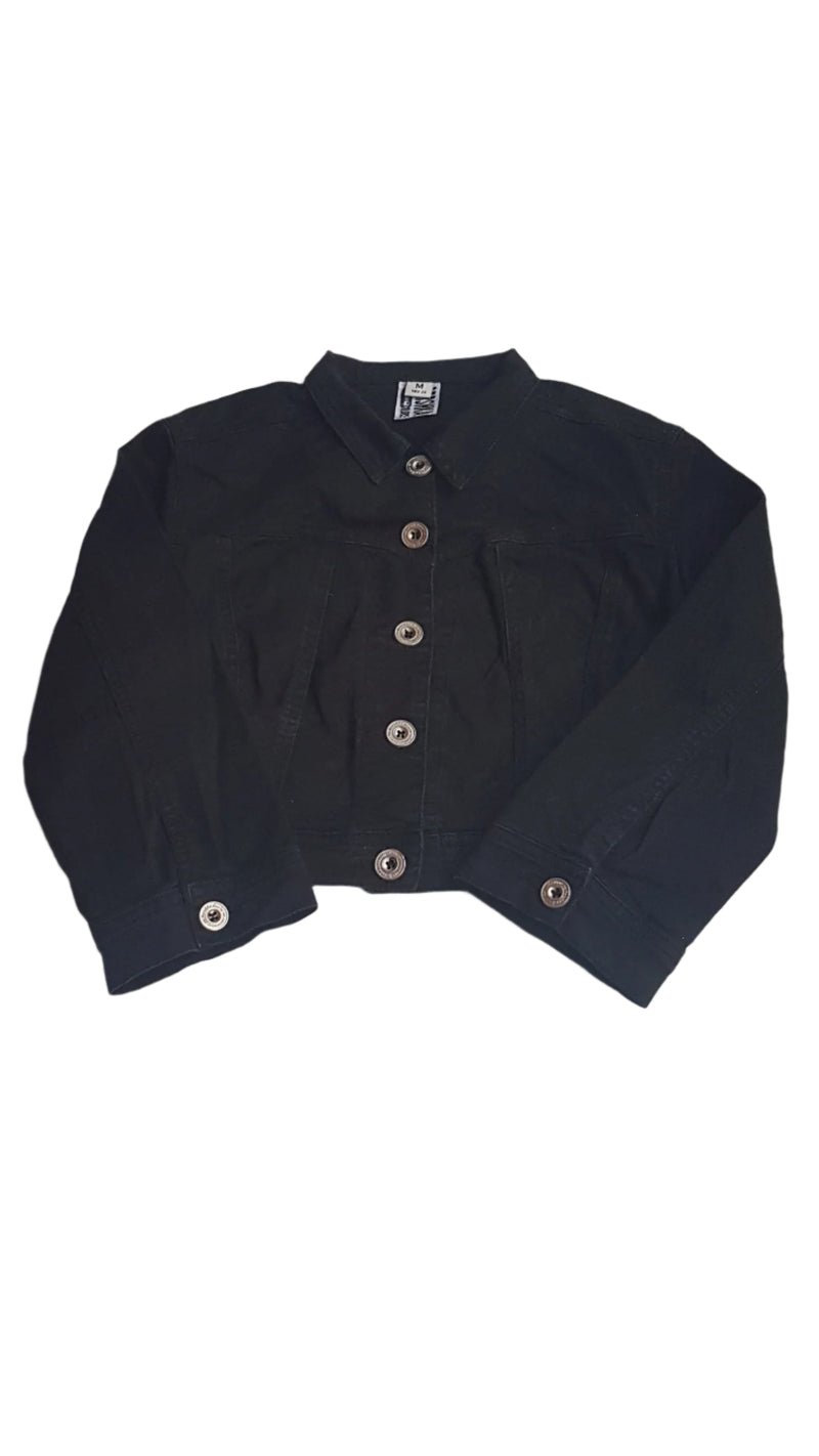 BERSHKA FEKETE KISLÁNY FARMERDZSEKI  176