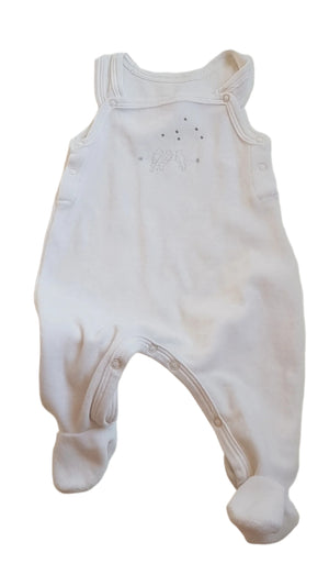 PETIT BATEAU FEHÉR SZÍNŰ , PLÜSS UNISEX RUGI 56