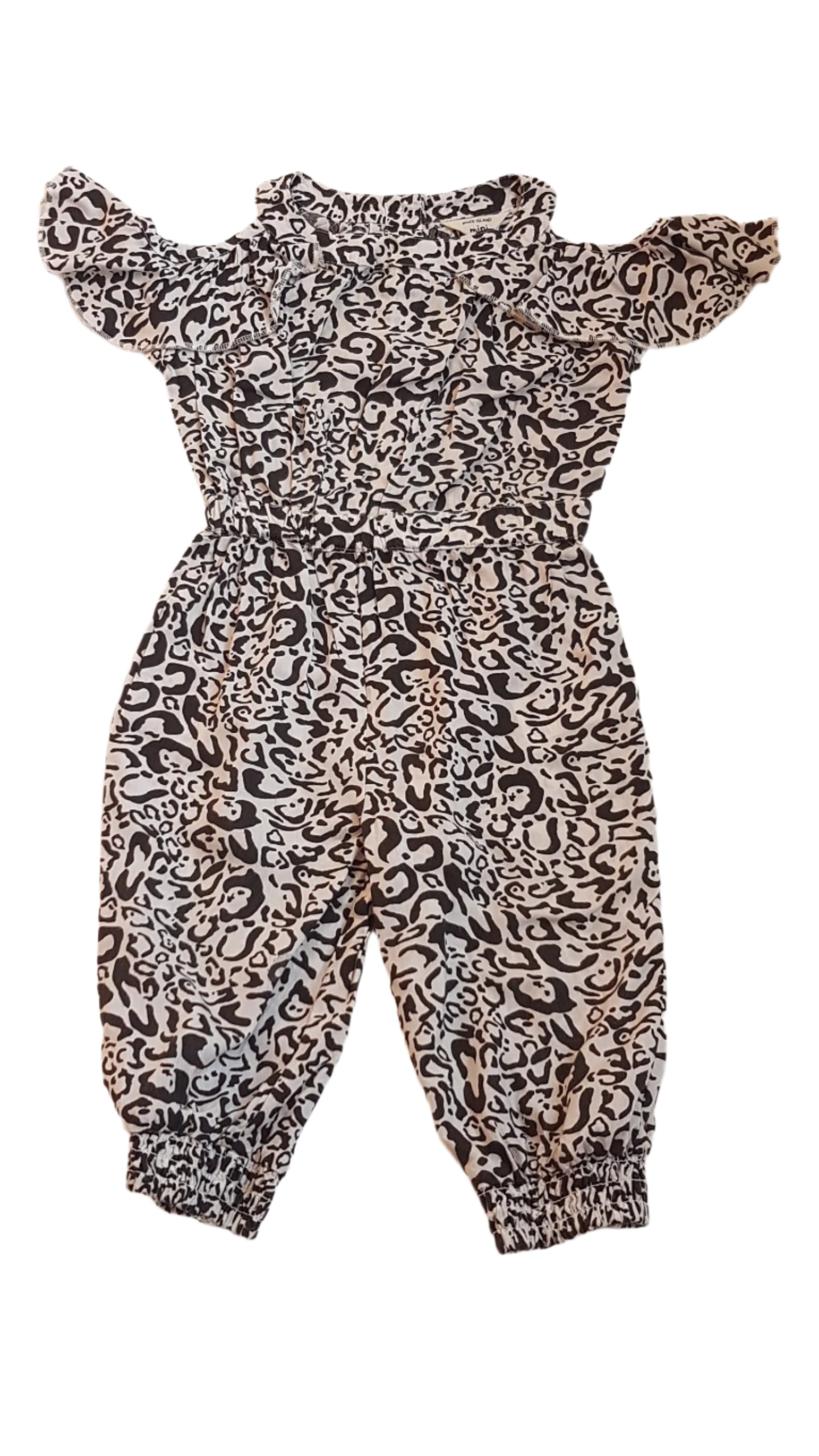 RIVER ISLAND  OCELOT MINTÁS KISLÁNY JUMPSUIT  74