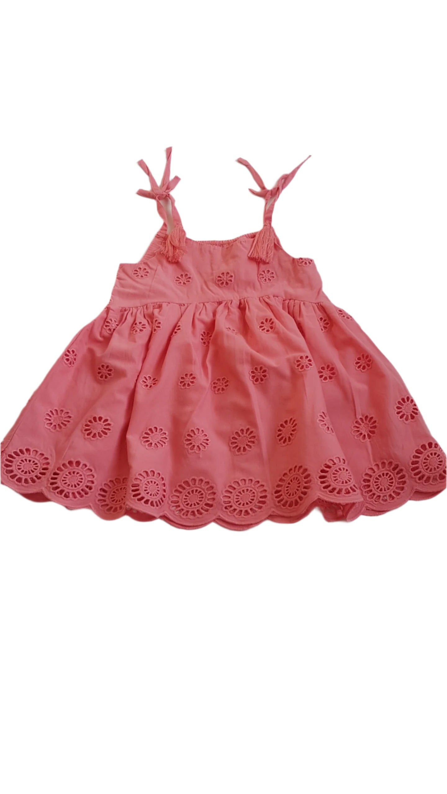ÚJ NEXT PINK ,MADEIRÁS KISLÁNY RUHA   68