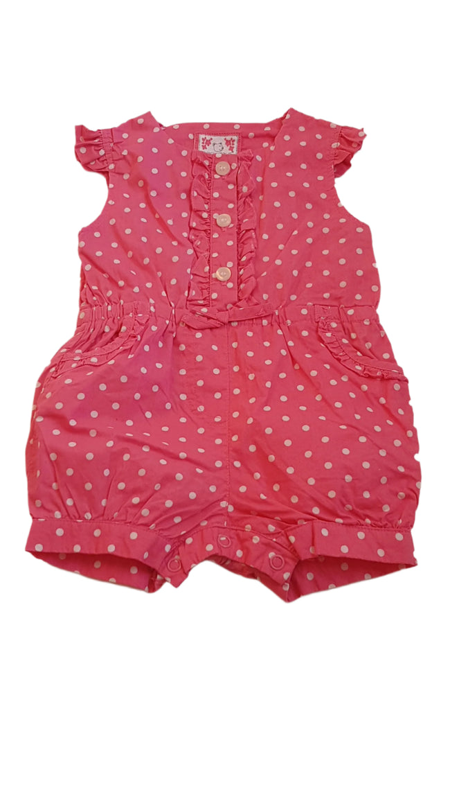 EARLY DAYS CUKI, PÖTTYÖS KISLÁNY PLAYSUIT  68 Hover Image