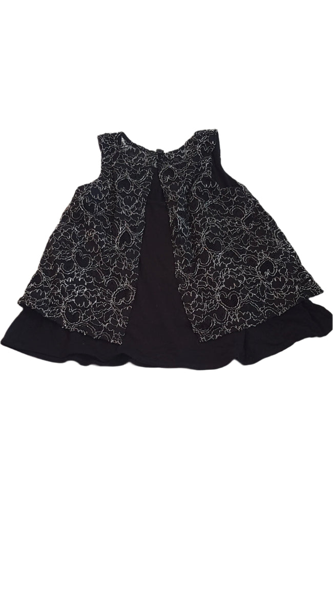 F&F EZÜSTSZÁLAS, ALKALMI KISLÁNY SZETT  116 Main Image