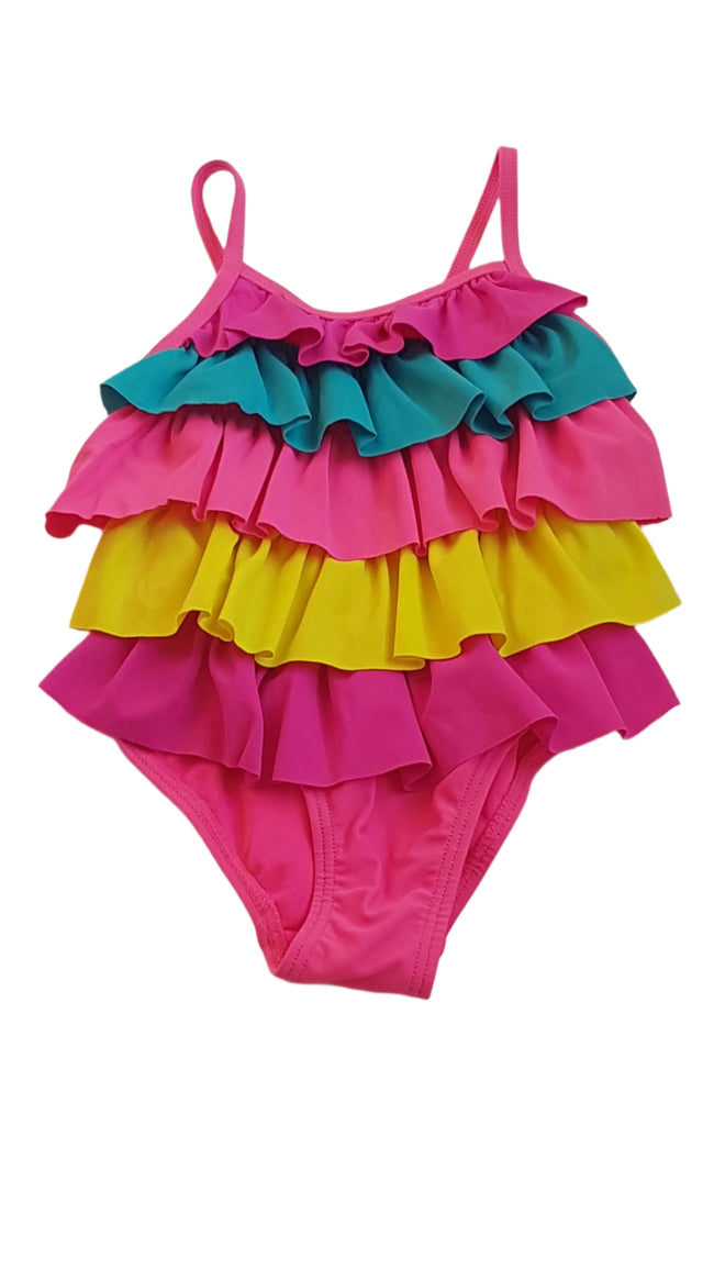 MATALAN CSAJOS, SZÍNES KISLÁNY FÜRDŐRUHA 68 Hover Image