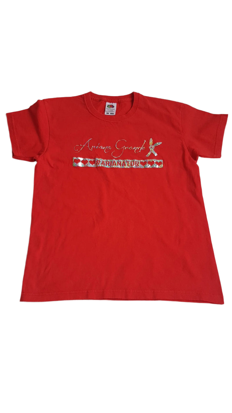 FRUIT OF THE LOOM  ARIANA GRANDE CSILLOGÓS KISLÁNY PÓLÓ    140