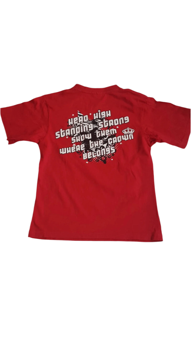 UNEEK CLASSIC UNISEX  FELIRATOS, PAMUT PÓLÓ 134-140