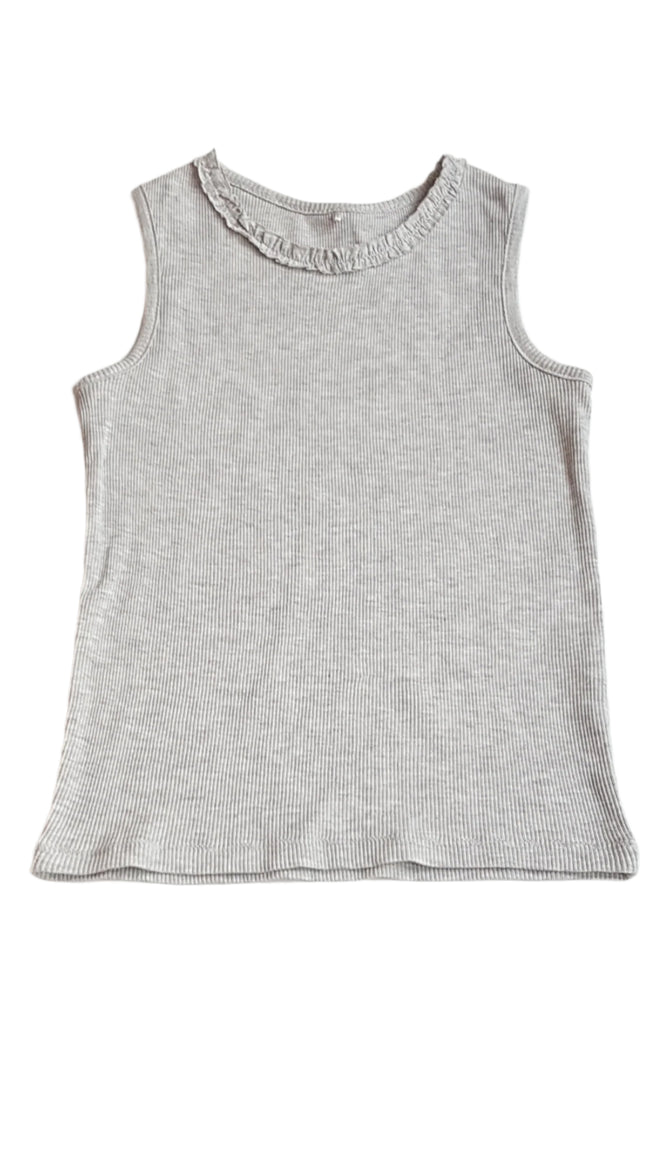 ÚJ GEORGE SZÜRKE SZÍNŰ KISLÁNY DIVAT TRIKÓ 116-122 Hover Image