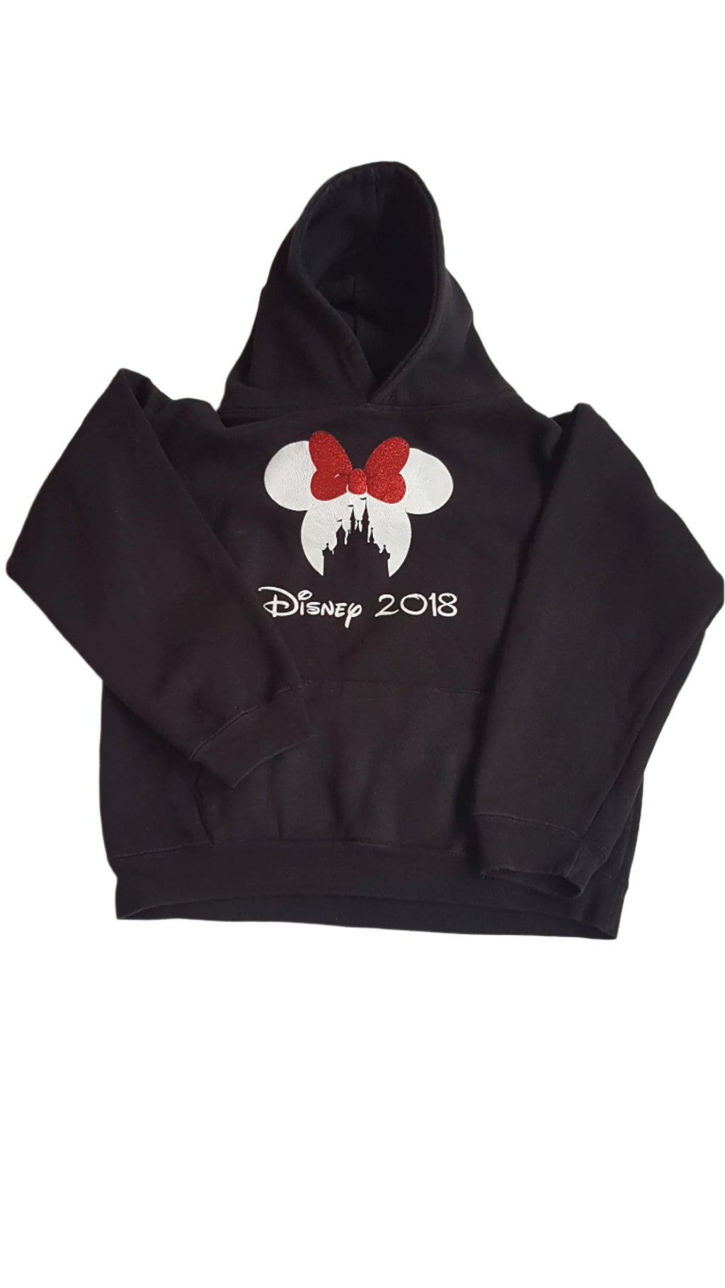 DISNEY MINNIE MOUSE KAPUCNIS  KISLÁNY PULÓVER 140-146