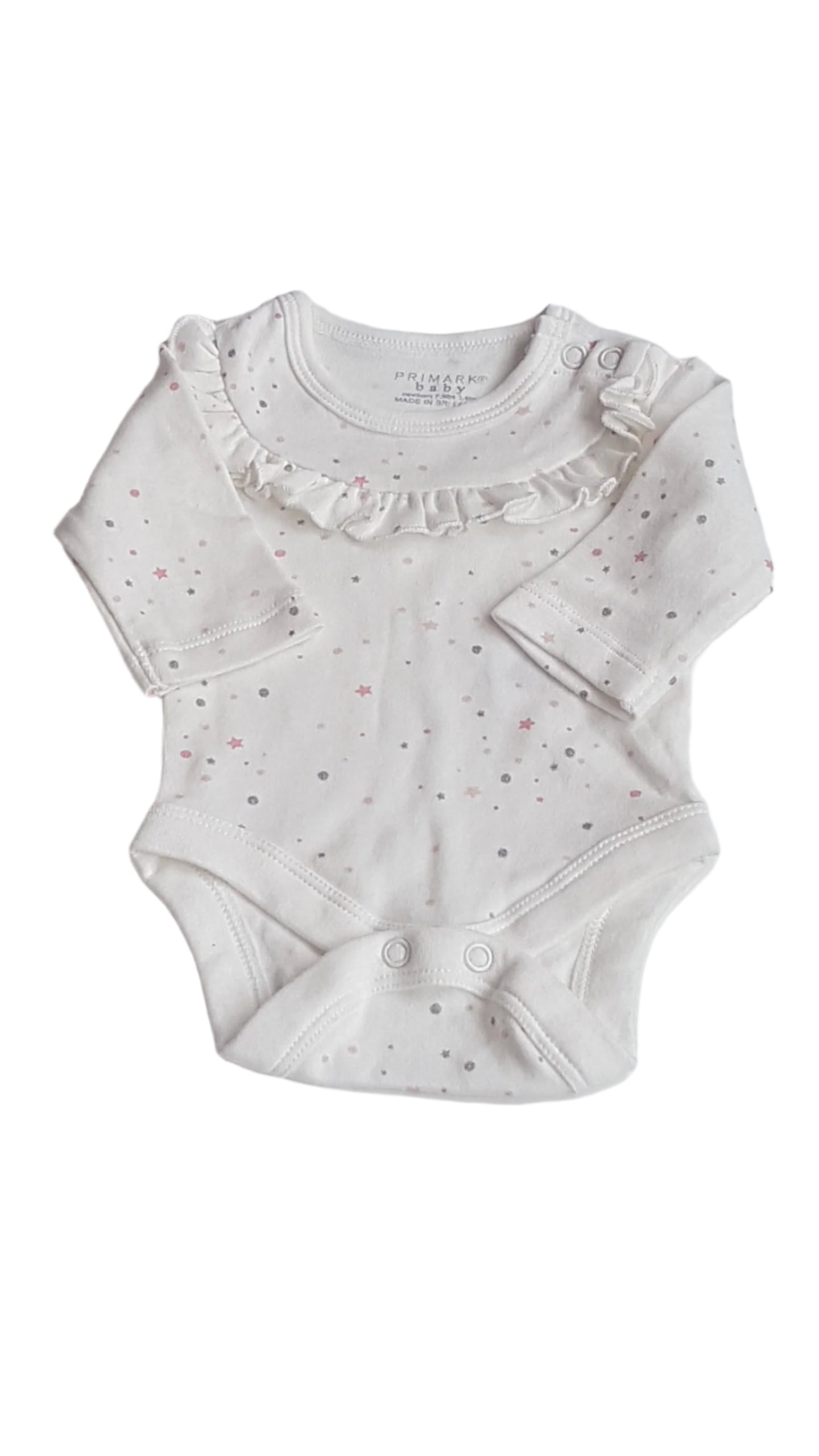 ÚJ PRIMARK FODROS KISLÁNY BODY  50-56