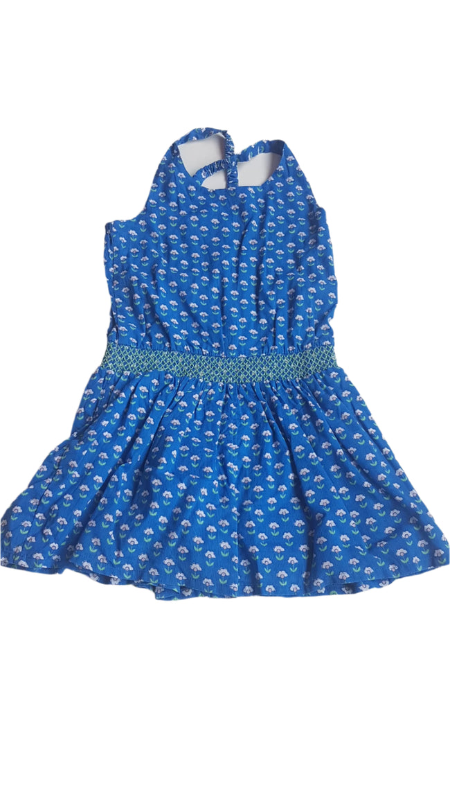 BODEN DESIGNER APRÓ VIRÁGOS, NADRÁGSZOKNYÁS  KISLÁNY RUHA 122 Hover Image