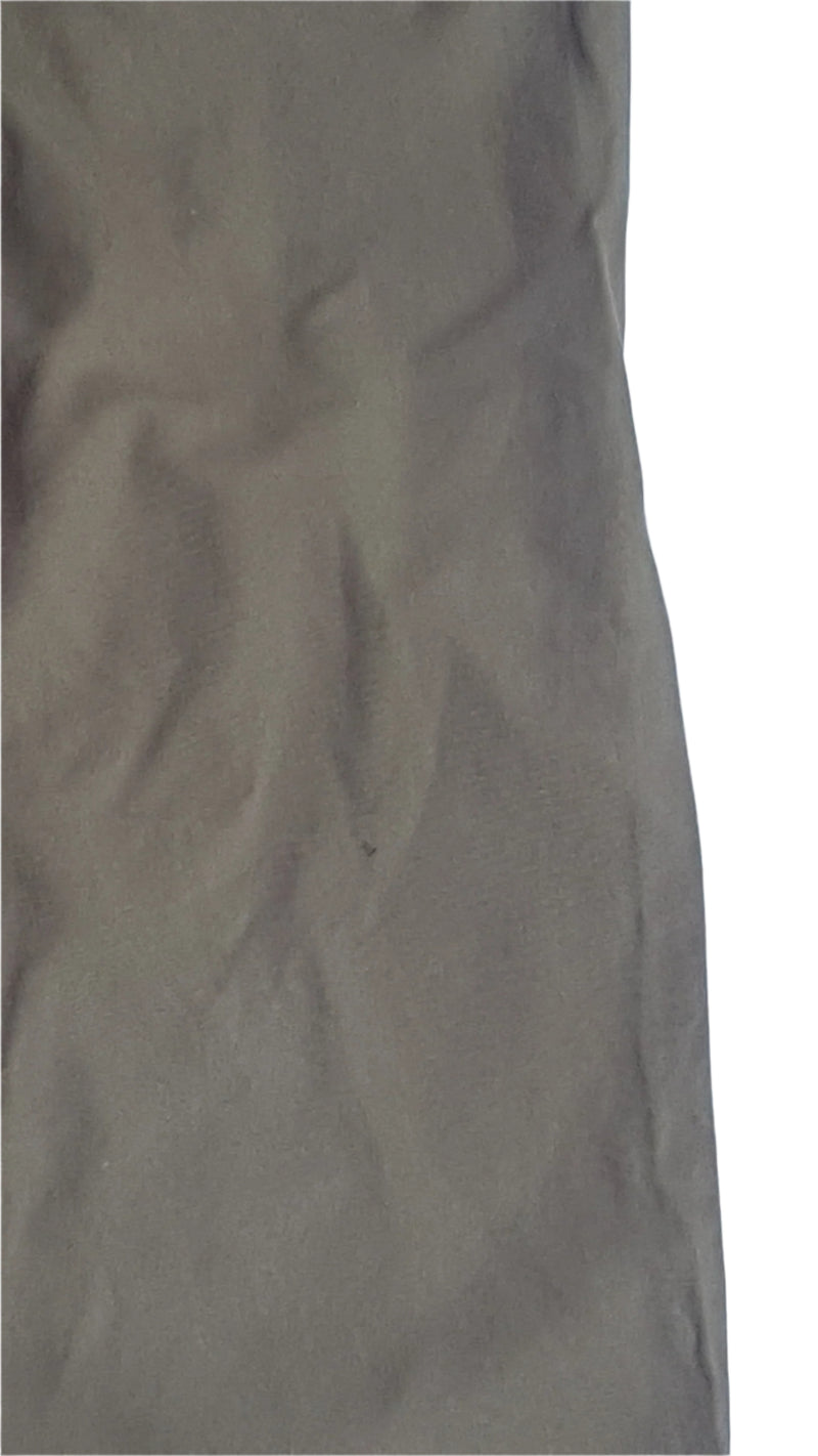 H&M VÉKONY,  OLÍVAZÖLD ,ELEGÁNS KISFIÚ NADRÁG ÁLLÍTHATÓ GUMIS DERÉKRÉSSZEL  140