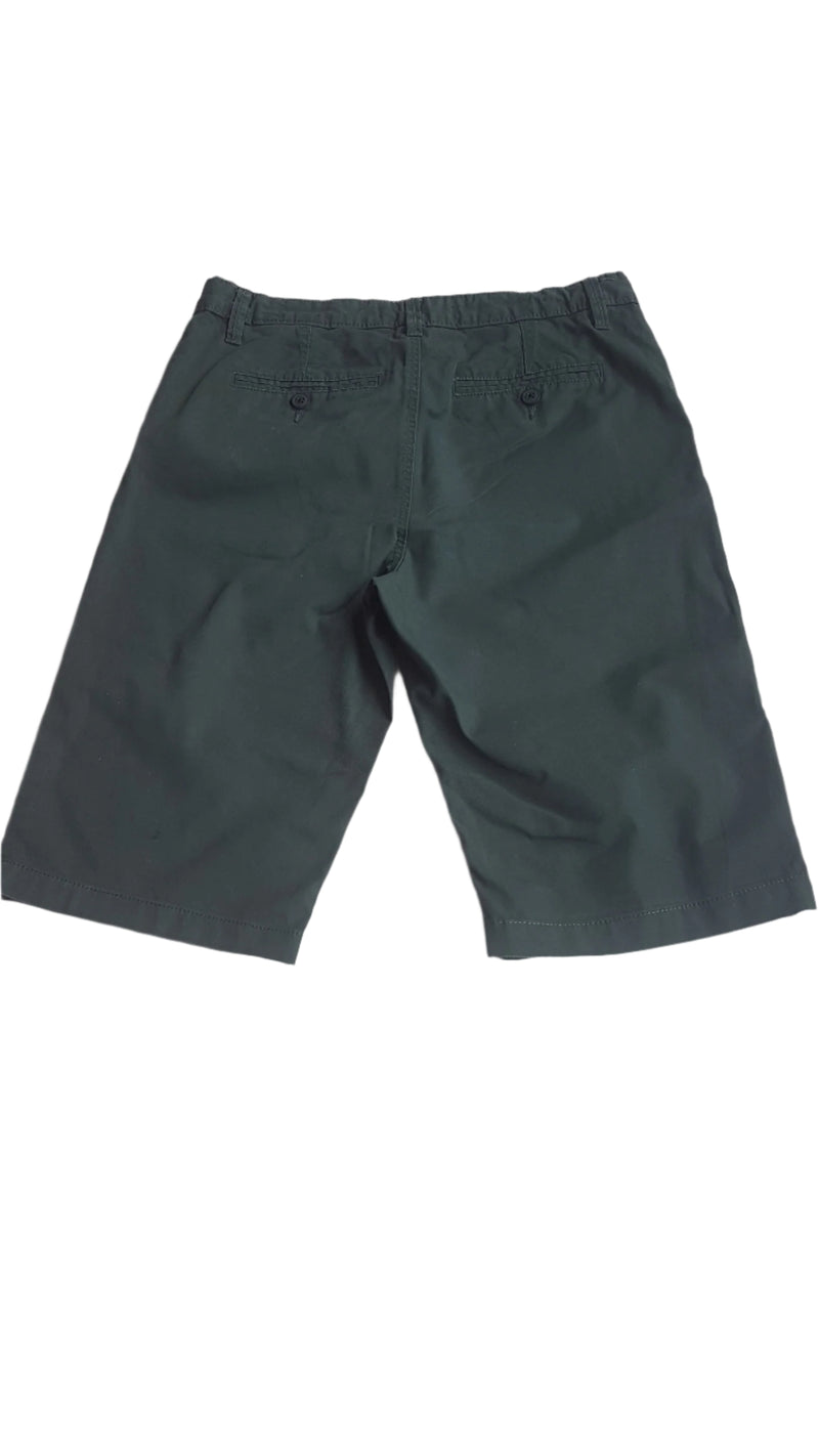 H&M OLÍVAZÖLD , ELEGÁNS KISFIÚ BERMUDA  ÁLLÍTHATÓ GUMIS DERÉKRÉSSZEL 170