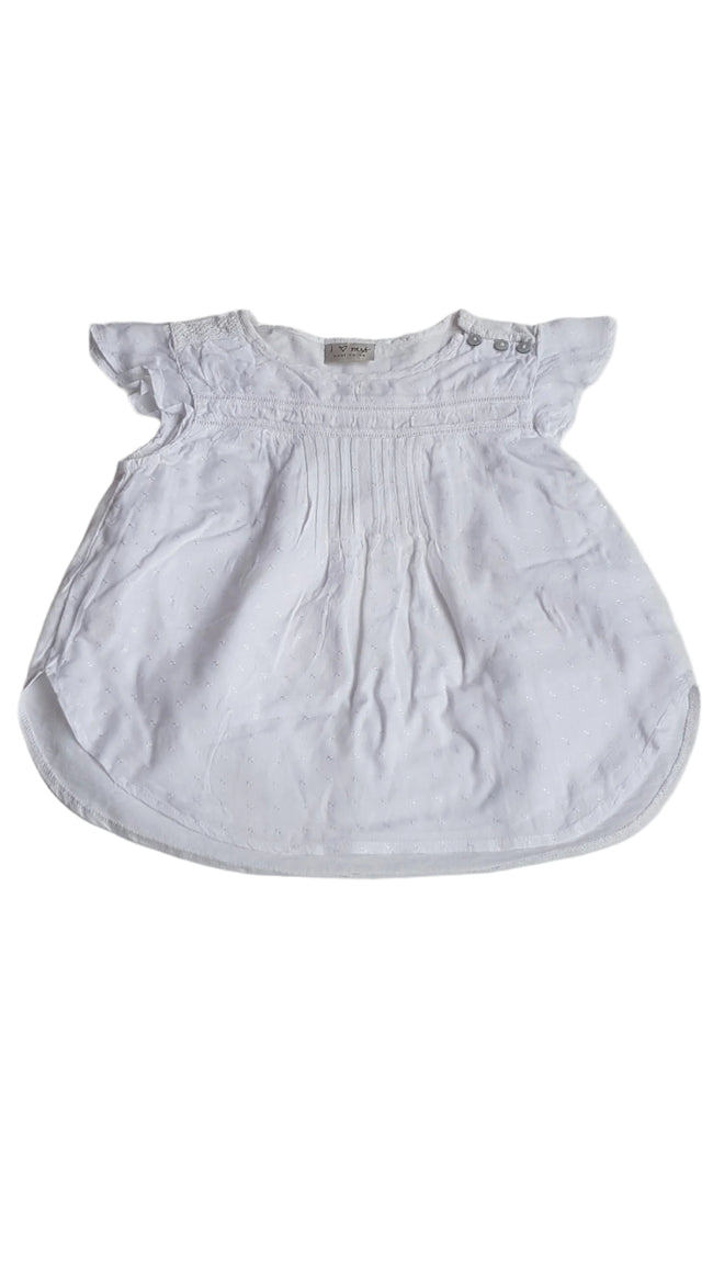 NEXT FEHÉR SZÍNŰ,  CSINI KISLÁNY TUNIKA 122 Hover Image