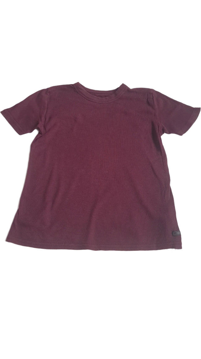 NEXT BORDÓ SZÍNŰ, BORDÁZOTT KISLÁNY PÓLÓ 140 Hover Image