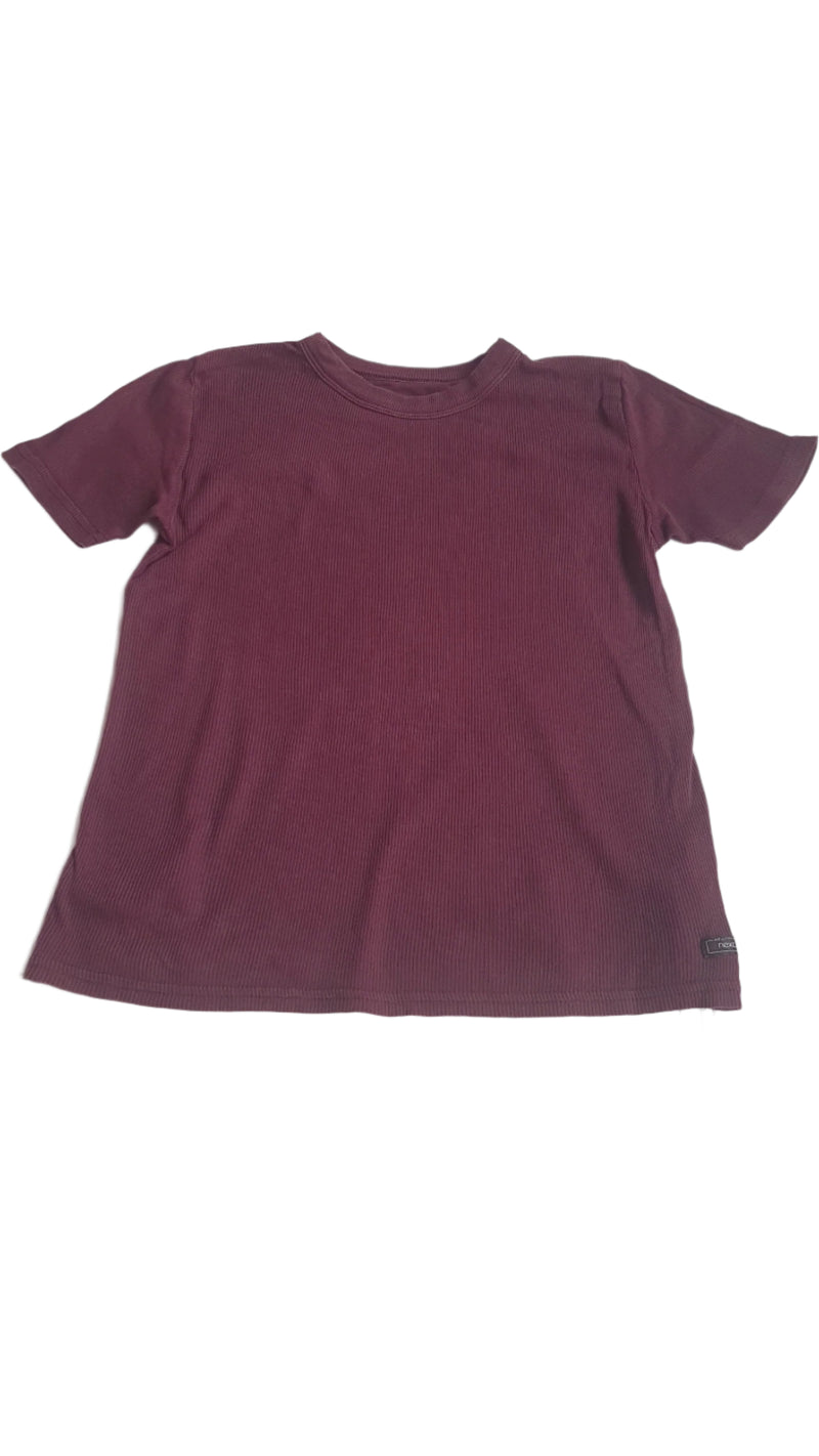 NEXT BORDÓ SZÍNŰ, BORDÁZOTT KISLÁNY PÓLÓ 140