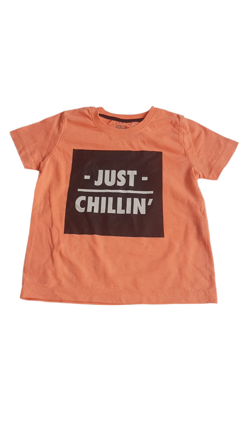 PRIMARK JUST CHILLIN  FELIRATOS KISFIÚ PÓLÓ 104