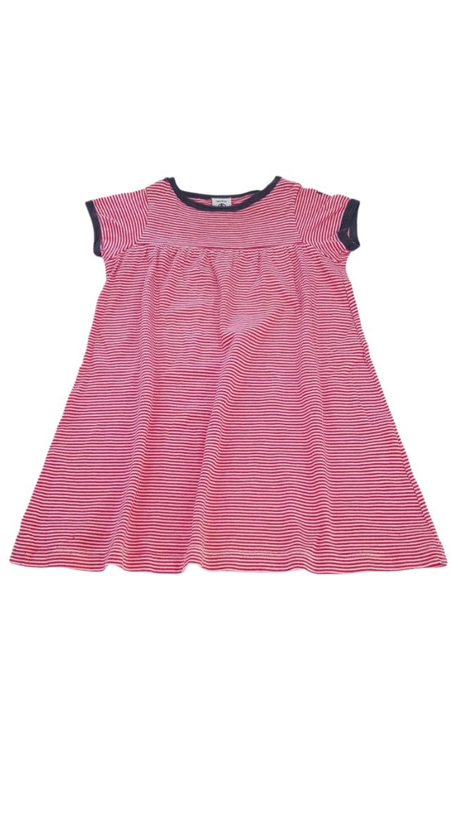 PETIT BATEAU CSÍKOS, PAMUT  KISLÁNY RUHA  80 Hover Image
