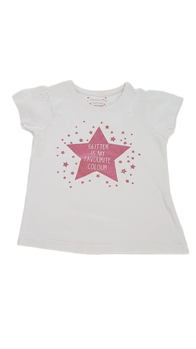 PRIMARK GLITTERES KISLÁNY PÓLÓ 110 Hover Image