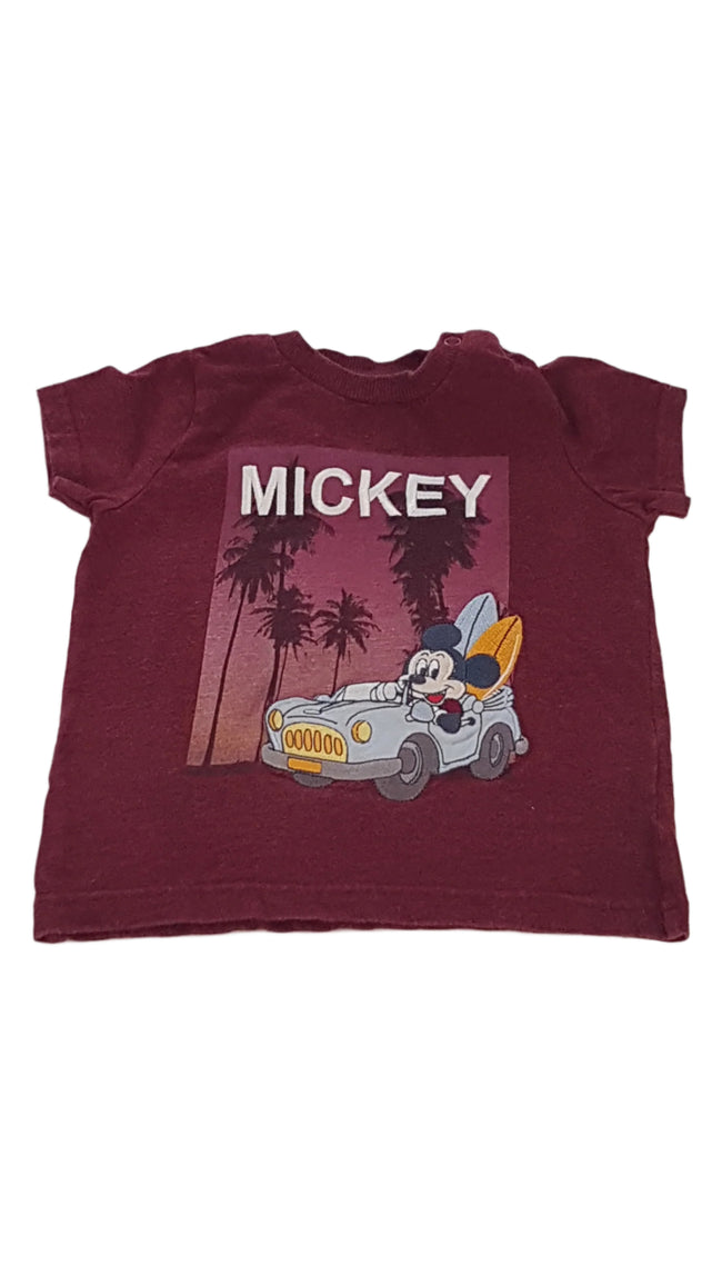 DISNEY MICKEY MOUSE KISFIÚ PÓLÓ 74-80 Hover Image