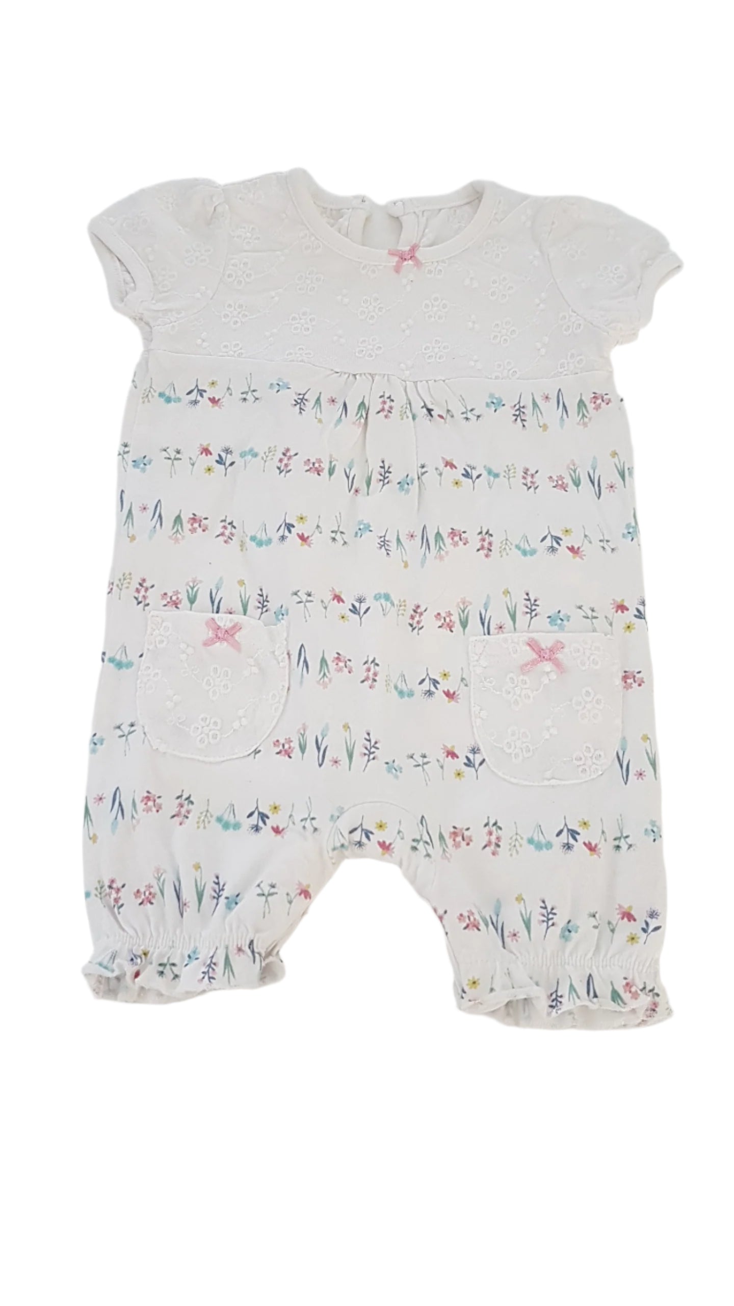 GEORGE MADEIRÁS, VIRÁGOS KISLÁNY PLAYSUIT 56-62