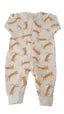 LINDEX BABY LEOPÁRDOS KISFIÚ RUGDALÓZÓ 62-68