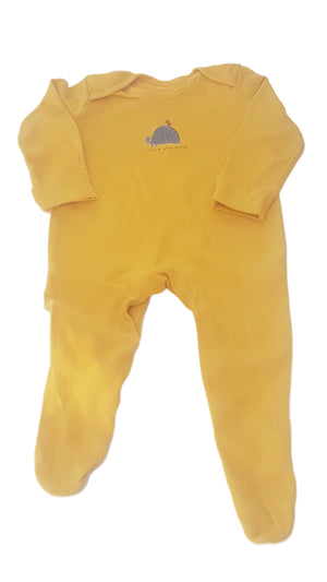 GEORGE SÁRGA SZÍNŰ UNISEX RUGDALÓZÓ 68-74