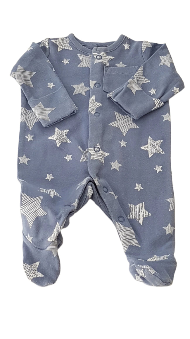 MOTHERCARE CSILLAG MINTÁS KISFIÚ RUGDALÓZÓ 50 Hover Image