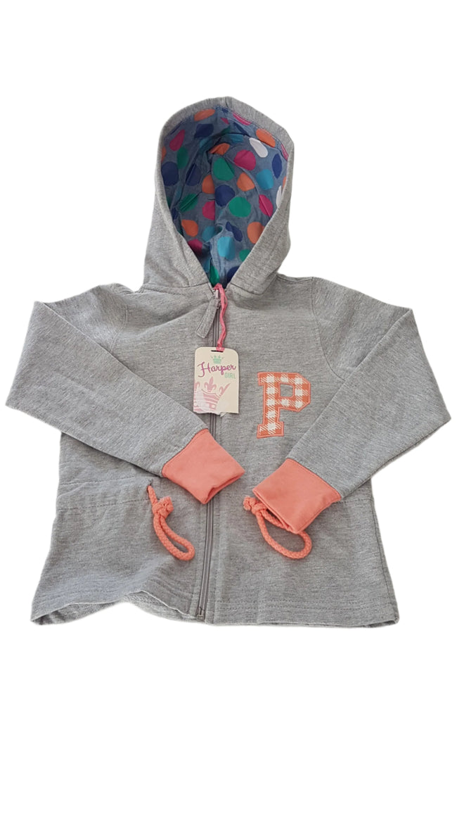 CÍMKÉS HARPER GIRL KAPUCNIS KISLÁNY FELSŐ 110 Hover Image