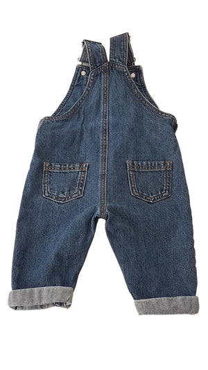 ÚJ M&S VAGÁNY, KANTÁROS KISFIÚ FARMERNADRÁG  68