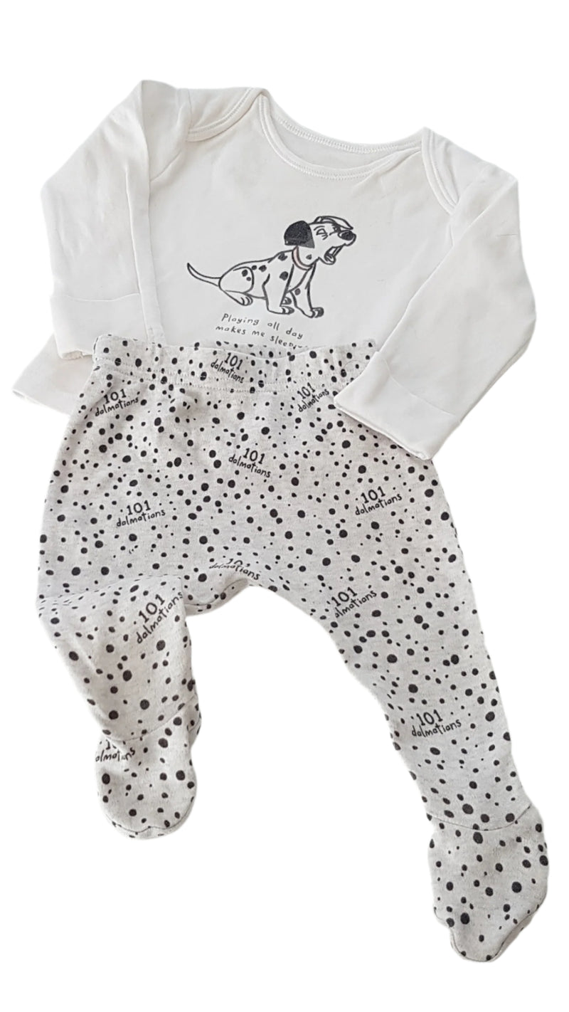 GEORGE DISNEY 101 KUTYÁS, DALMATÁS UNISEX SZETT 56-62